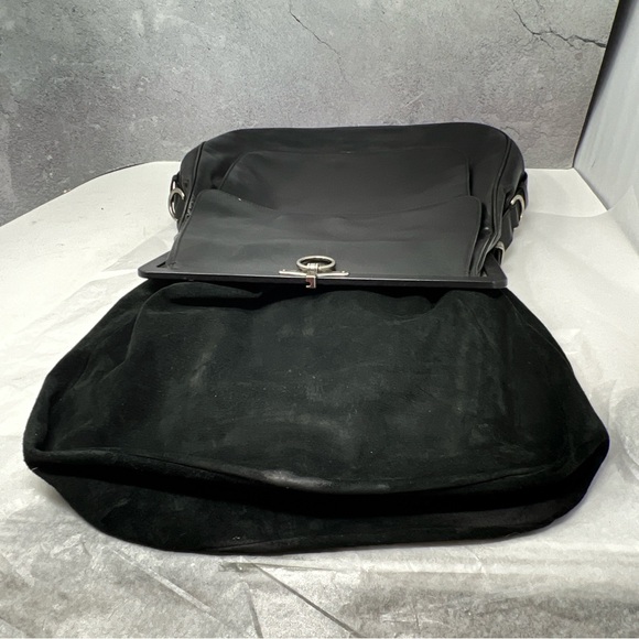 Yves St Laurent Vintage Heavy Calf Leather Top Handle Bag. - Picture 9 of 14